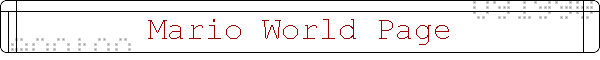 Mario World Page